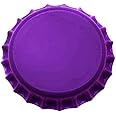 FastRack 144 Oxygen Absorbing Beer Bottle Caps, 26mm US Standard Size Pry Off Purple Crown Cap for Homebrew, PVC Free Caps for Beer Bottles