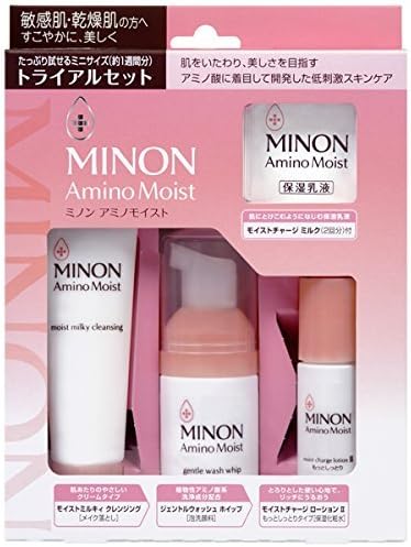 Amazon 第一三共 ミノン アミノモイスト トライアルセット 1セット 3個セット Minon ミノン フェイスケアセット 通販