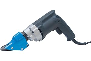 Kett KD-440 14-Gauge Double Cut Shear, 2500 RPM, A-2 steel blades, Metal Cutter Tool, Electric Shear, For Metal Fabricators, Automotive, HVAC