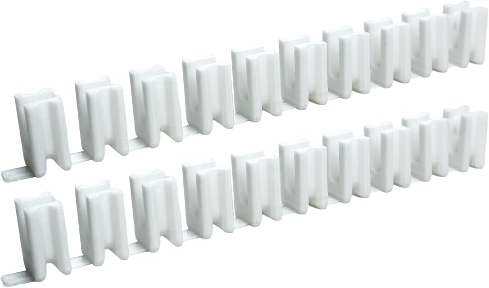 Decoralin 20 Pack Radiator Anti Vibration Inserts TPU Rubber Universal Brackets