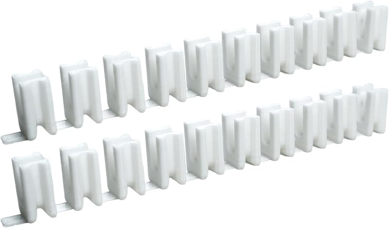 Decoralin 20 Pack Radiator Anti Vibration Inserts TPU Rubber Universal Brackets