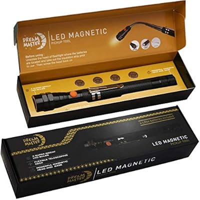 Buy Dream Master Magnet 3 Led Magnetic Pickup Tool Unique Christmas Gift For Men Diy Handyman Father Dad Husband Boyfriend Him Women 4 X Lr44 Batteries Includes 4 Spare Batteries 1pack Online In Indonesia