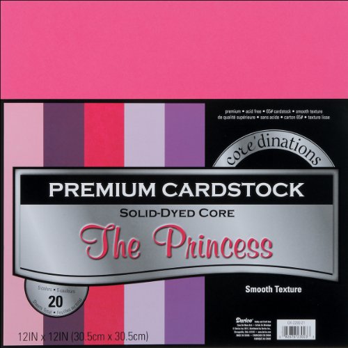 Darice Core'dinations Smooth - The Princess - 12 x 12-20 sheets