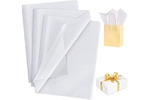 Lainballow 300 Sheets Tissue Paper, White Tissue Paper, 14 X 20 Inch Tissue Papers for Gift Bags, Gift Wrapping Tissue Papers