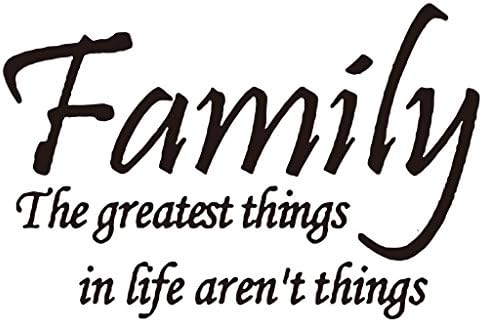 Hacaso Family Is Everything Quote Wall Decor For Home Decoration