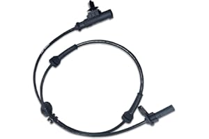 gunroil 1 PC Car Rear Left Wheel Anti-lock ABS Sensor, Standard Replacement OEM Part Number #3630050U2010, Flexible Cable Type Repair and Modification Accessories, Compatible with Heyue Models (Black)
