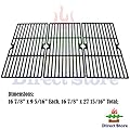 Direct store Parts DC121 Porcelain Cast Iron Cooking grid Replacement Charbroil ,Kenmore ,Master Chef Gas Grill