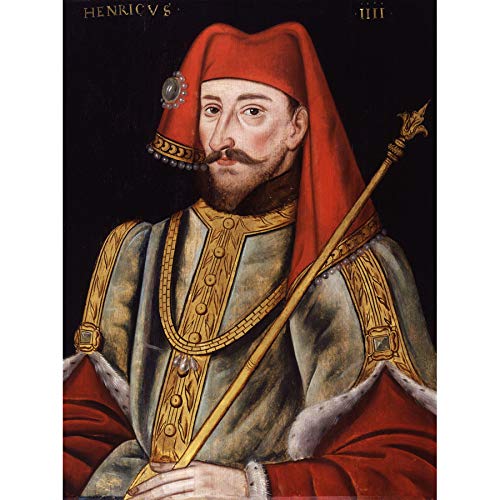 Portrait King Henry IV England Painting Royal Historic Art Print Canvas Premium Wall Decor Poster Mural