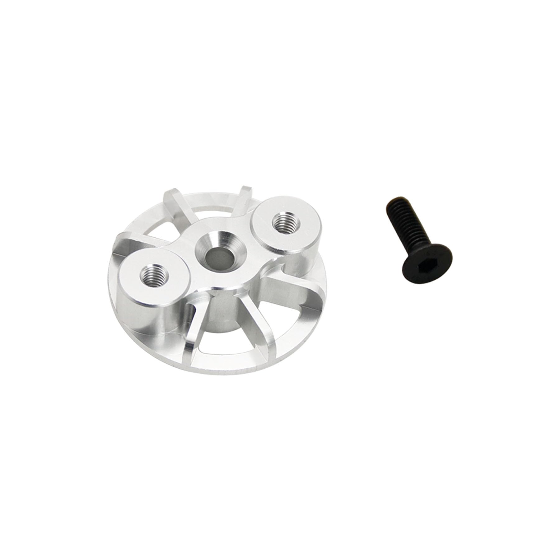 smTSRC Aluminium Coupling Holder Clutch Bracket For 1:5 HPI Rovan KM Baja 5B 5T 23-30CC Zenoah CY RC Car Parts (Silver)