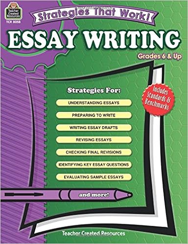 Amazon.com: Strategies That Work! Essay Writing, Grades 6 & Up 