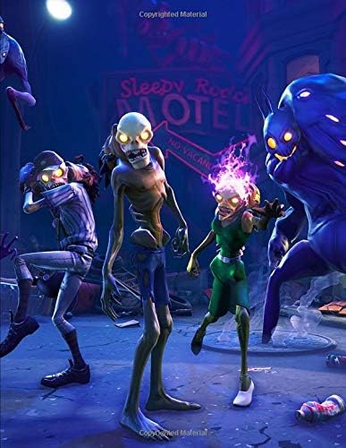 Fortnite - Save The World Zombies: College Ruled Writer's Composition Notebook for School, Office, or Home! Paperback – 10 Nov 2018