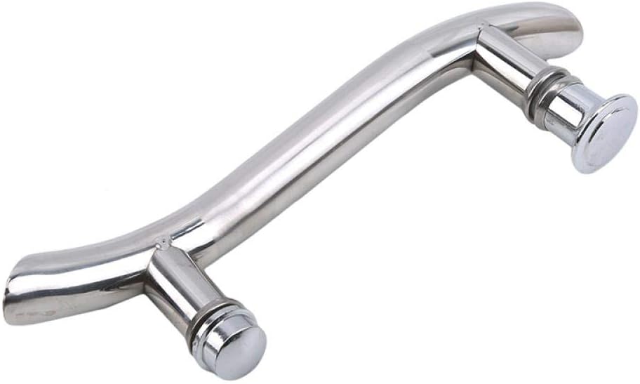 Door Handles Silver Stainless Steel Installation Shower Glass Sliding