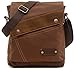 Small Vintage Canvas Messenger Bag Ipad Shoulder Bag Travel Portfolio Bag Crossbody Purse Magictodoor