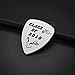 Graduation Gift - Stainless Steel Class of 2021 Guitar Pick for Graduates Musician Gifts