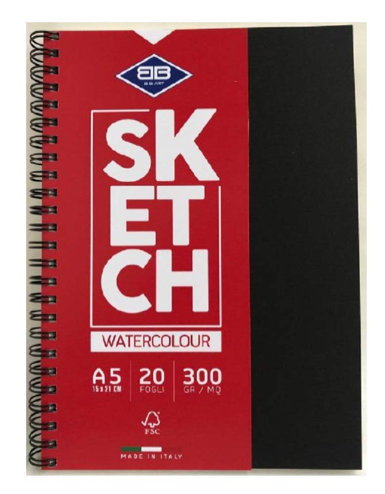 Sketch Watercolour Block for Drawing A5 300gsm