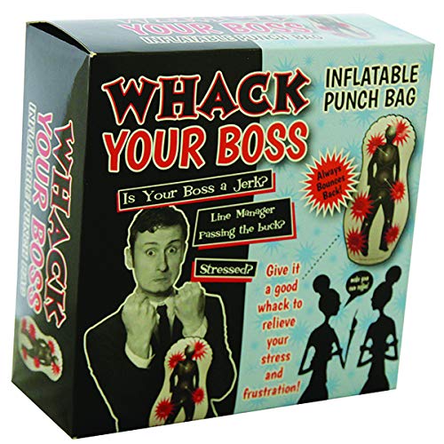 Diabolical Gifts Whack Your Boss Inflatable Punch Bag