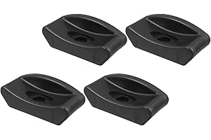Gogogmee 4pcs Rubber Dumbbell Rack Saddles Weight Holders for Home Gym Storage Noise-reducing Floor