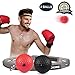 OJBKA Boxing Reflex Ball, 2 Set Battle Reflex Ball & 2 Difficulty Level, Boxing Ball with Headband for improving Speed Response, Hand-Eye Coordination and Fitness,Perfect for MMA, Children and Adults