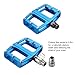 Lixada Bike Pedal Extenders 9/16 Inch Left Right Pedal Adapters Spacers