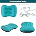 Inflatable Camping Pillow, Vive Comb Naturehike Ultralight Compact Inflatable air pillow-Best for Outdoor Travel, Hiking, Backpacking, Train, Office, Easy Carry On
