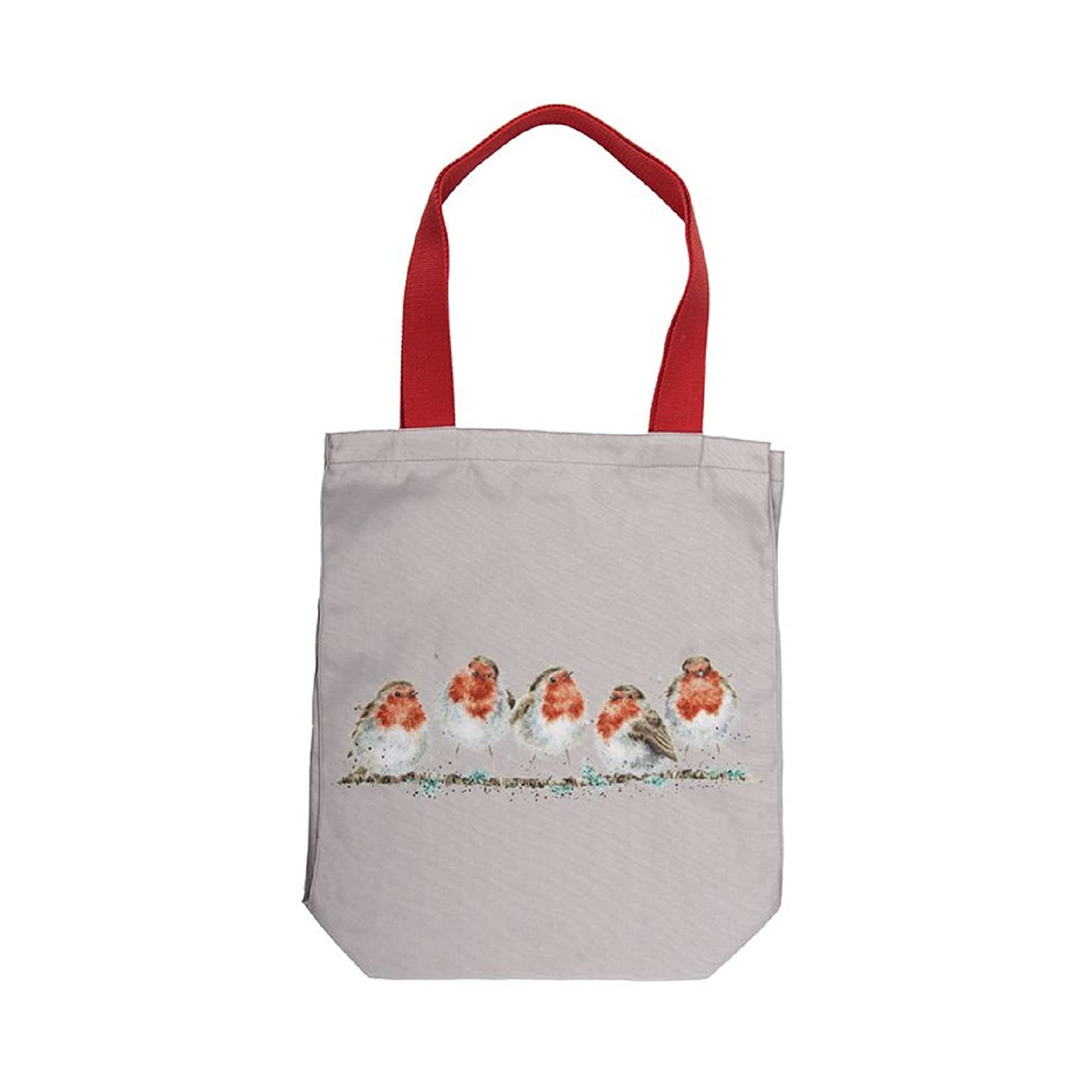 Wrendale Designs - 'Jolly Robin' Canvas Bag