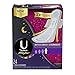 U By Kotex Allnighter Ultra Thin Overnight Pads with Wings, Extra Heavy Flow, 24 Count