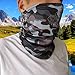 The Fishing Tree Camo Neck Gaiter with Breathing Holes, Spandex Poly Gator Neck Warmer for Men and Women, Adjustable Toggle Keeps Gaitor Up, Camouflage Neck Gaiter WOM...
