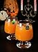 Stemless Wine Glass Charms - Magnetic Drink Charms For Fall, Thanksgiving and Winter Set of 12