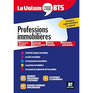 Le Volum’ BTS – Professions immobilières – Révision et entraînement