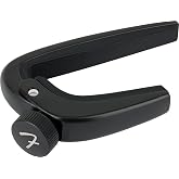 Fender Player Guitar Capo for Classical Acoustic Guitars, Adjustable Tension, Black