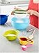 Joseph Joseph Nest 8 Nesting Bowls Set with Mixing Bowls Measuring Cups Sieve Colander, 8-Piece, Multicolored