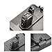 FUZADEL 2200mAh 22.2v Battery for Dyson Cordless DC44 Animal Battery DC34 DC35 DC45 Vacuum Clearner Type B