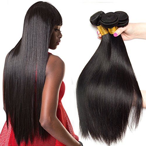 Ali moda peruvian straight virgin hair 3 bundles 100% u…