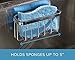 STAUBER Best Sponge Holder - Stainless Steel - Innovative Design Requires No Suction Cups - (Classic)