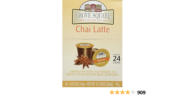 Amazon.com: Grove Square Chai Latte, 24 
