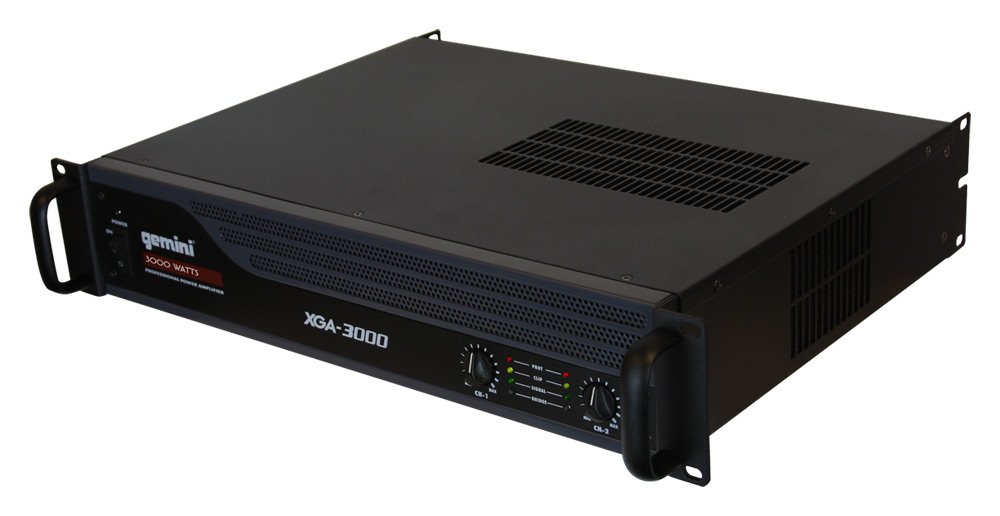 Gemini Professional 3000W 2-Channel Power Amplifier