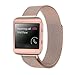Ztotop Housing Frame Loop Band for Fitbit Blaze Smart Watch - Rose Gold