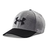 Under Armour Men's Closer 2.0 Cap, True Gray Heather/Graphite, Medium/Large