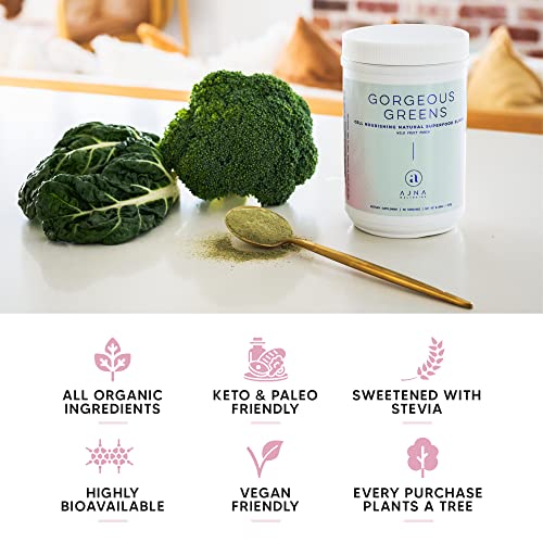 Greens SUPERFOOD Powder Ajna Wellbeing Greens Powder for