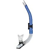Mares Ergo Flex Snorkel for Scuba Diving, Snorkeling, Freediving with Corrugated Silicone Hose &amp; Mouthpiece