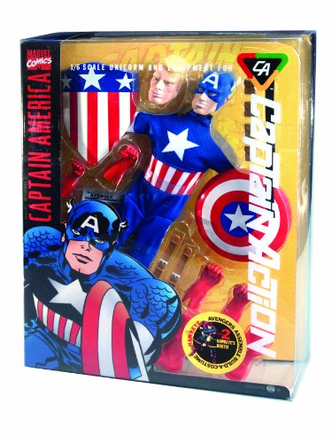 Round 2 Captain Action Deluxe Captain America Costume Set