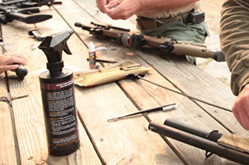 Break Free CLP Cleaner Lubricant and Preservative Gun Cleaner, CLP-5, Spray Bottle, Synthetic Handgun Lube, 1 Pint