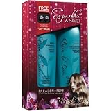 Bain De Terre Holiday Jasmine Moisturizing Shampoo & Conditioner Duo 13.5 Oz with Free Stud Earrings