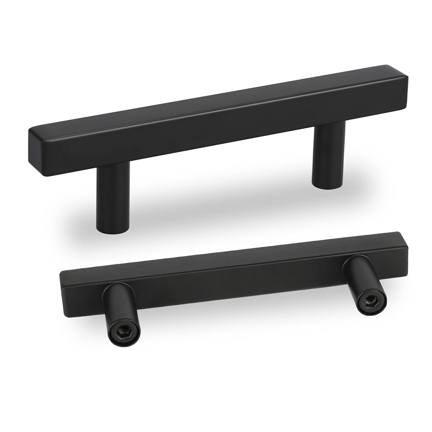 Peaha Black Cabinet Pulls 3 inch Black Drawer Pulls