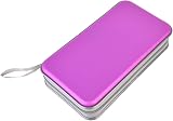 alavisxf xx CD Case 96 Capacity Purple Portable Zipper DVD Holder view 6