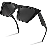 FEISEDY Vintage Square Cat Eye Sunglasses Women Trendy Cateye Sunglasses B2473