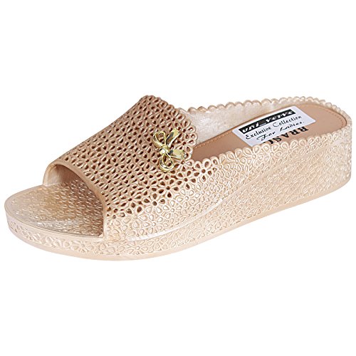 appe uni-verve women booty casual wedges with high comfort sole & material