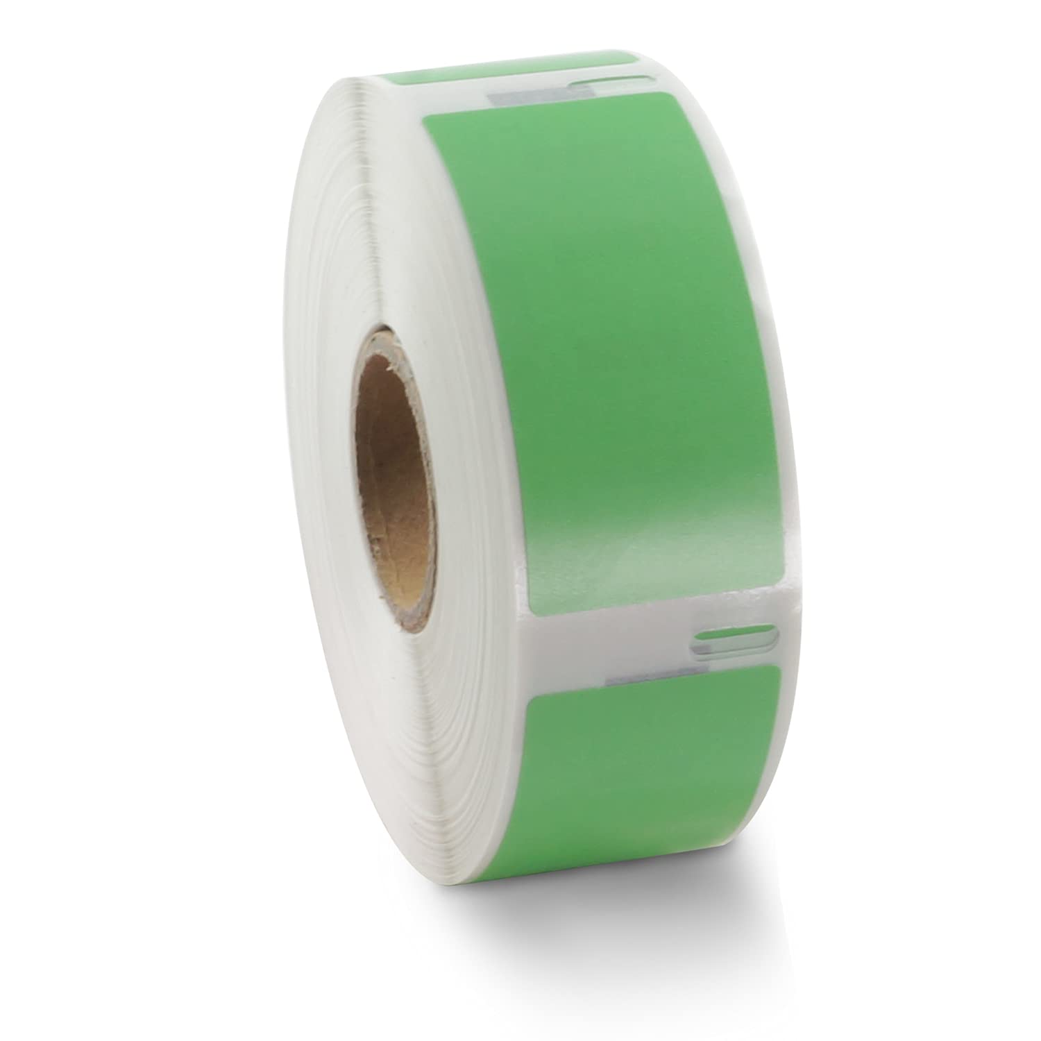 BETCKEY - 2 Rolls Green Return Address Labels Compatible with DYMO 11352(S0722520), 25mm x 54mm, 1000 Colored Labels Compatible with DYMO LabelWriter 450, 4XL, NOT Fit 550 or 5XL