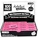 Pink Erasers Pack of 100 - Large Size, Latex & Smudge Free - Bulk School Supplies for Classrooms, Teachers, Homeschool, Office, Art Class, and More! primary