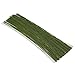 Juvale 200 Pieces 19 Gauge Dark Green Floral Stem Wire for DIY Crafts - Paper Wrapped Wire for Artificial Flower Arrangements - 16 in Flower Stems
